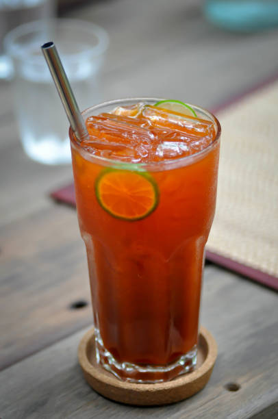 istock lemon tea, tea or iced tea or lime tea 1272262583