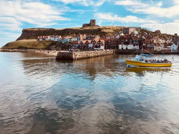 Whitby on the north east coast of England
