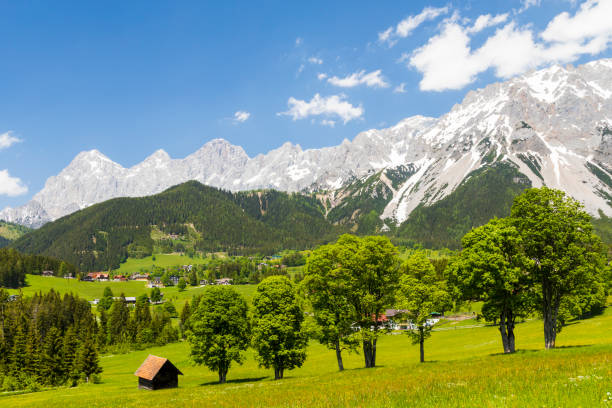 istock Dachstein and landscape near Ramsau, Austria 1272265561