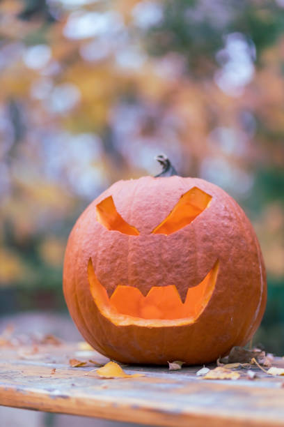 istock halloween pumpkin, autumn still life 1272270531