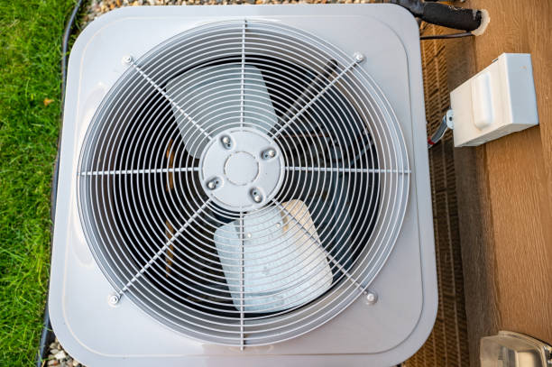 istock Top view of a residential AC fan 1272276351