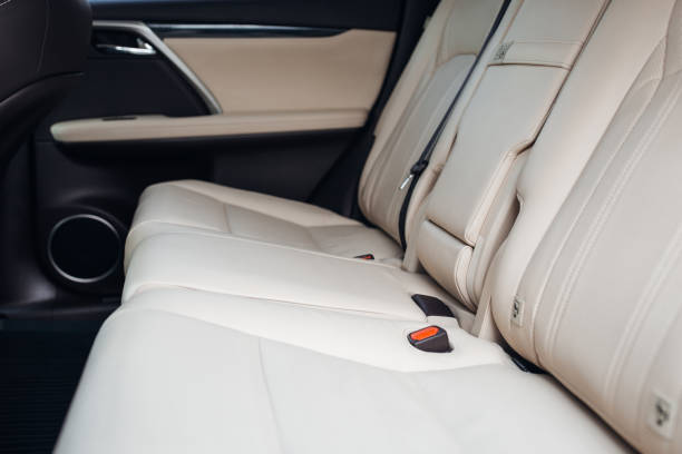 istock Modern car sport leather seat high performance material 1272279210