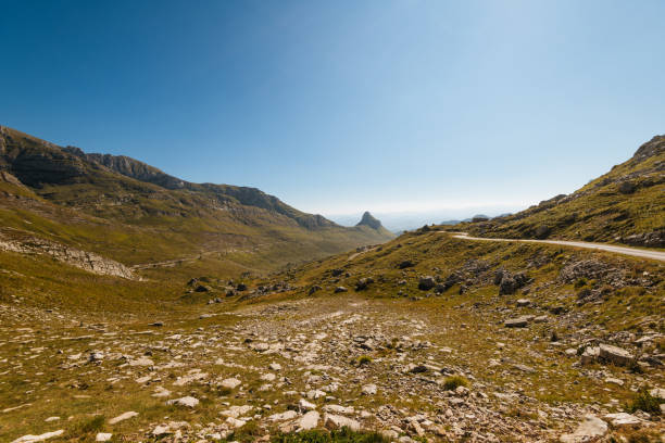 Mountains and rural areas in Montenegro, mount Durmitor Beautiful landscapes South East Europe, Durmitor mountain in Montenegro durmitor national park photos stock pictures, royalty-free photos & images