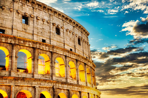 istock Roman Coliseum at Sunset 1272282191