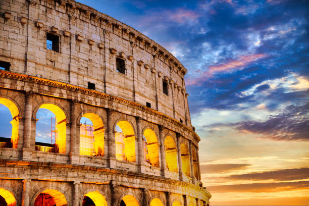 istock Roman Coliseum at Sunset 1272282193