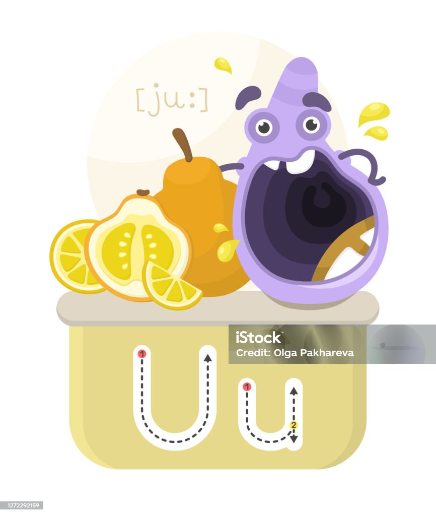 Học Bảng Chữ Cái Tiếng Anh Nhân Vật Hoạt Hình Hài Hước Với Trái ...