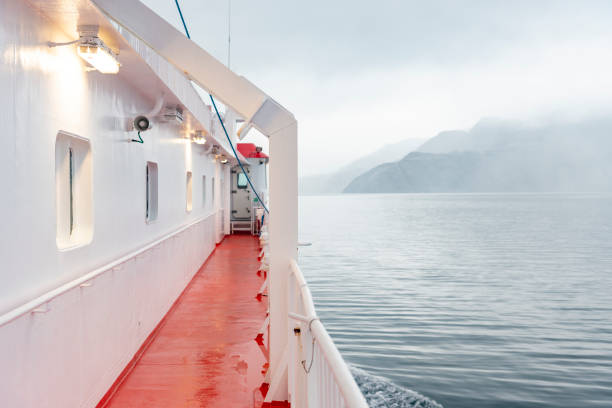 istock Greenland - September 4th 2020 , public transport ferry Sarfaq Ittuk 1272293094