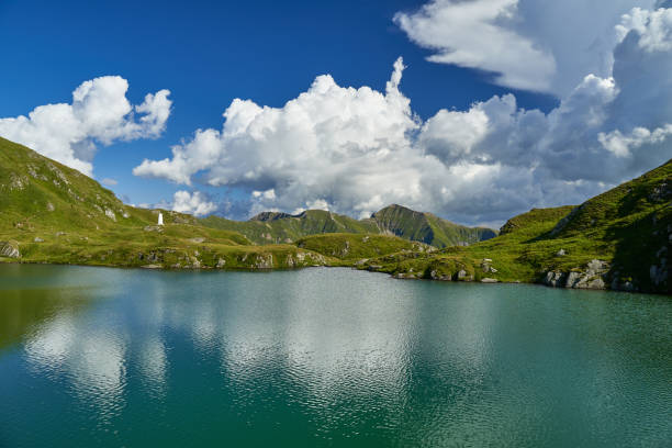 istock Glacial lake in the mountains 1272293135