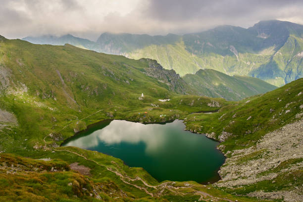istock Glacial lake in the mountains 1272295206