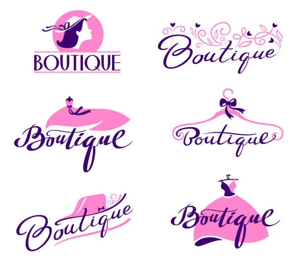 6,200+ Clothing Boutique Logo Stock Illustrations, Royalty-Free Vector ...