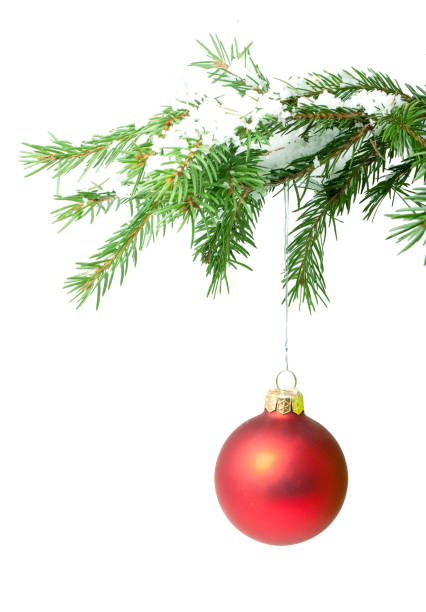 istock Branch with a Christmas toy 1272303913