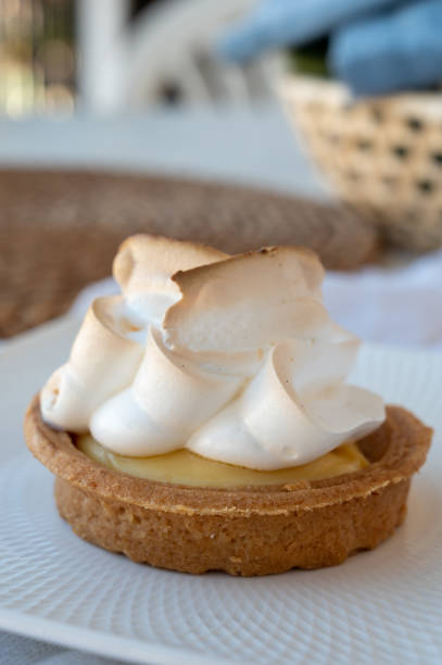 istock One piece of lemon tart with white eggs meringue 1272305244