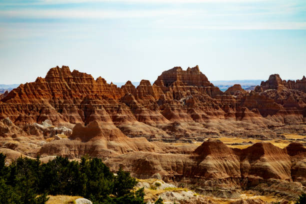 istock Rock formations in Badlands National Park 1272305688