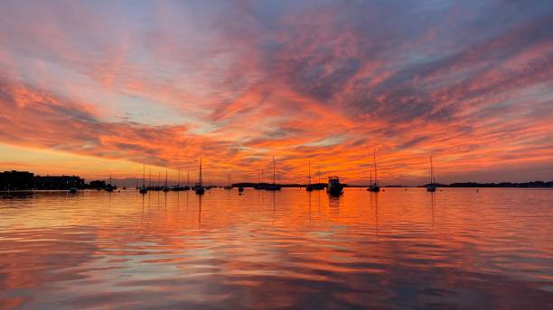 istock Sunrise over the Boston Harbor Islands 1272306824