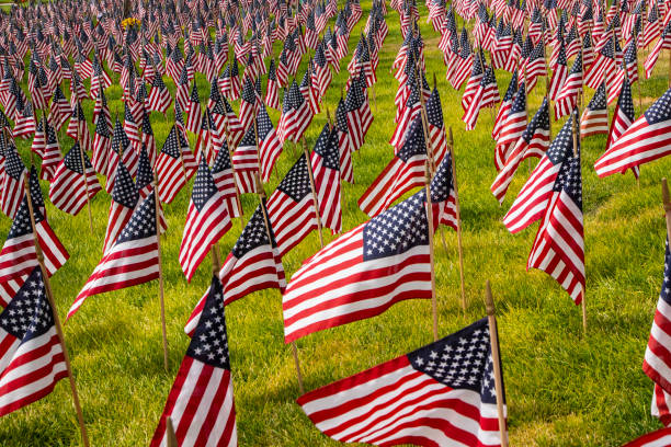Honoring Lives Lost 9-11 stock photo