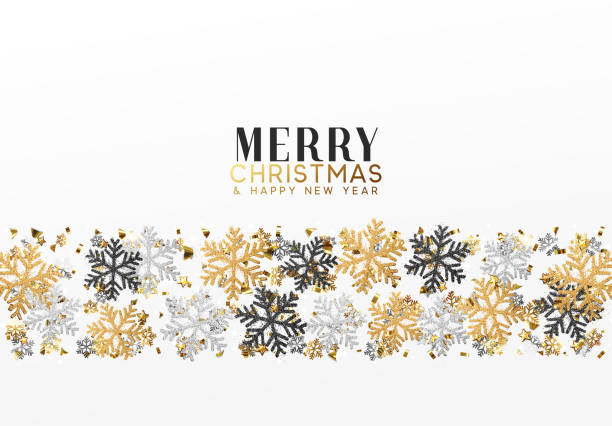 istock Merry Christmas and Happy New Year. 1272320233