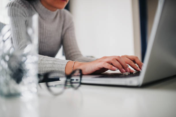 istock Unrecognizable Woman shopping online on Black Friday 1272327364