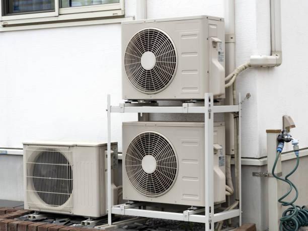 istock Air conditioner outdoor unit 1272340328