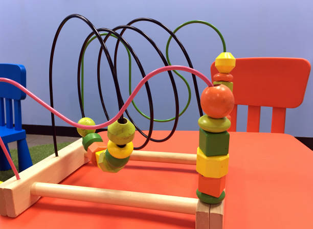 istock Wooden wire bead maze educational toy 1272349747