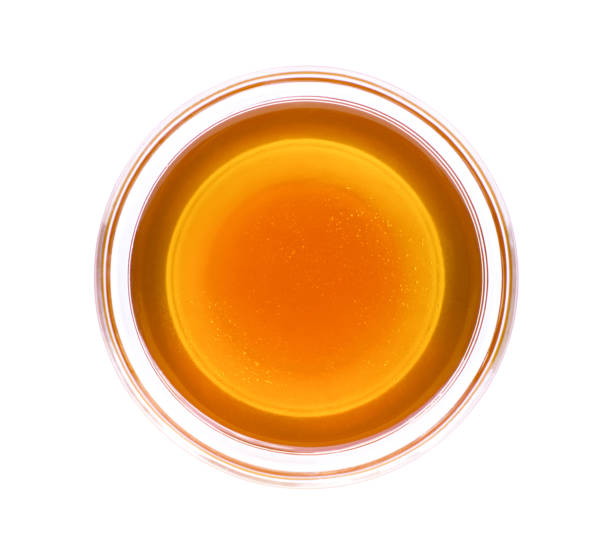 Honey white background
