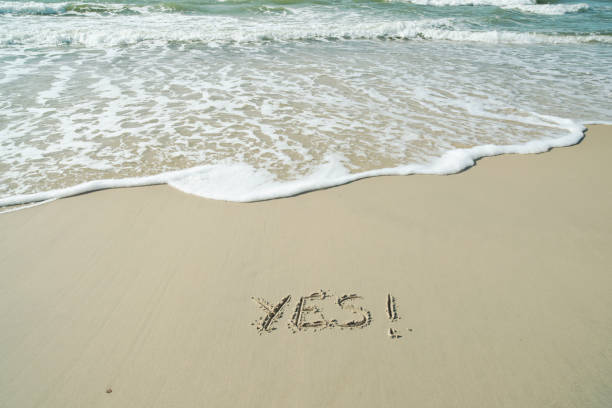 istock YES concept, word written on sand beach 1272358459