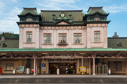 Mojiko station is the starting point of Kyushu's railway in Kyushu, Japan, located in Fukuoka prefecture.