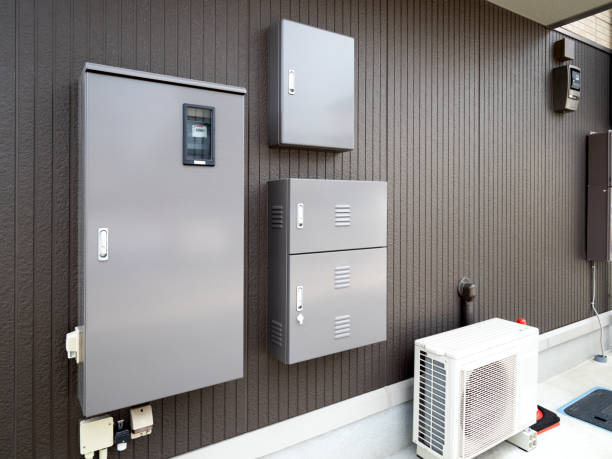 istock Distribution board of an apartment house 1272359425