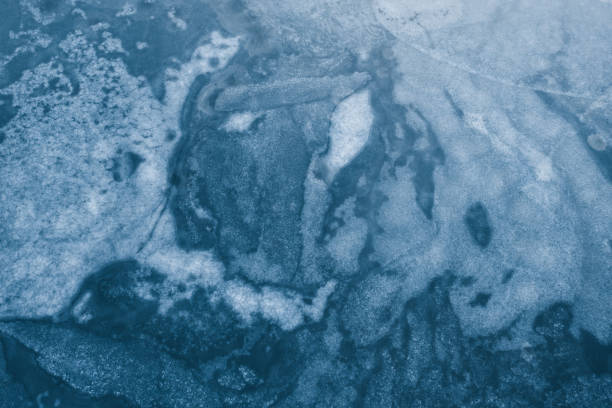 istock Aerial View On Frozen Lake 1272366546