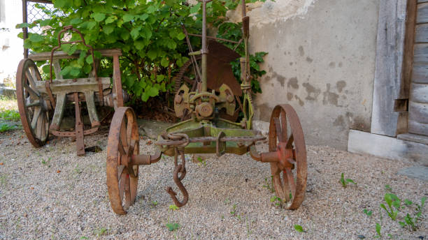 istock Close up of an old plow 1272368650