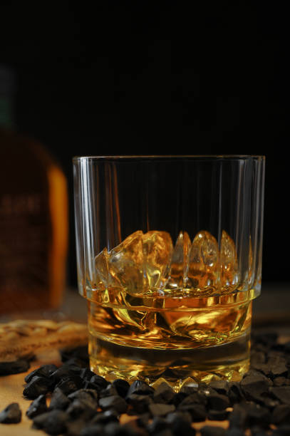 istock Scotch Whisky in ice 1272369177