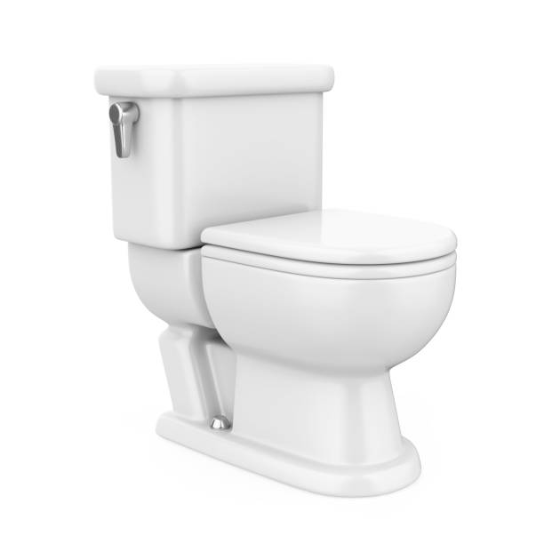 istock Toilet Bowl Isolated 1272370231