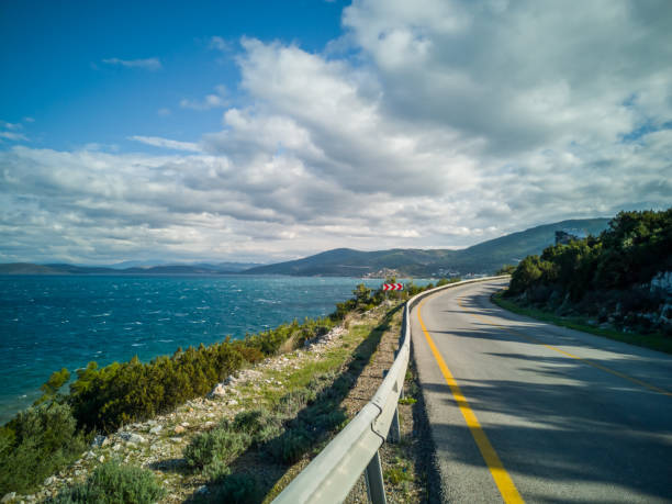 istock Highway Beside the Sea 1272379081