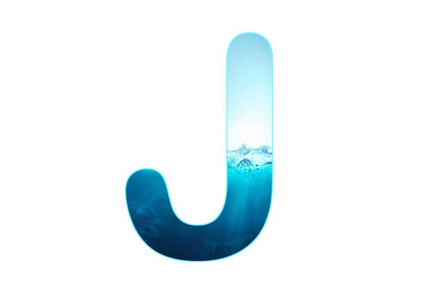 istock letter J of water alphabet 1272385423