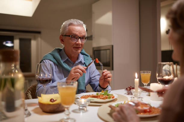 istock Family dinner at home 1272392388