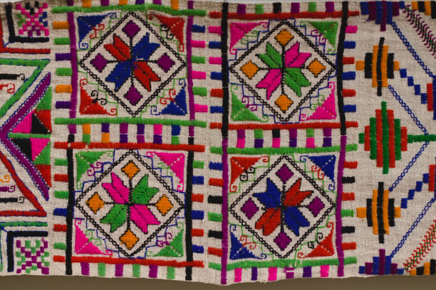 istock vintage traditional ukrainian embroidery, close up 1272398687