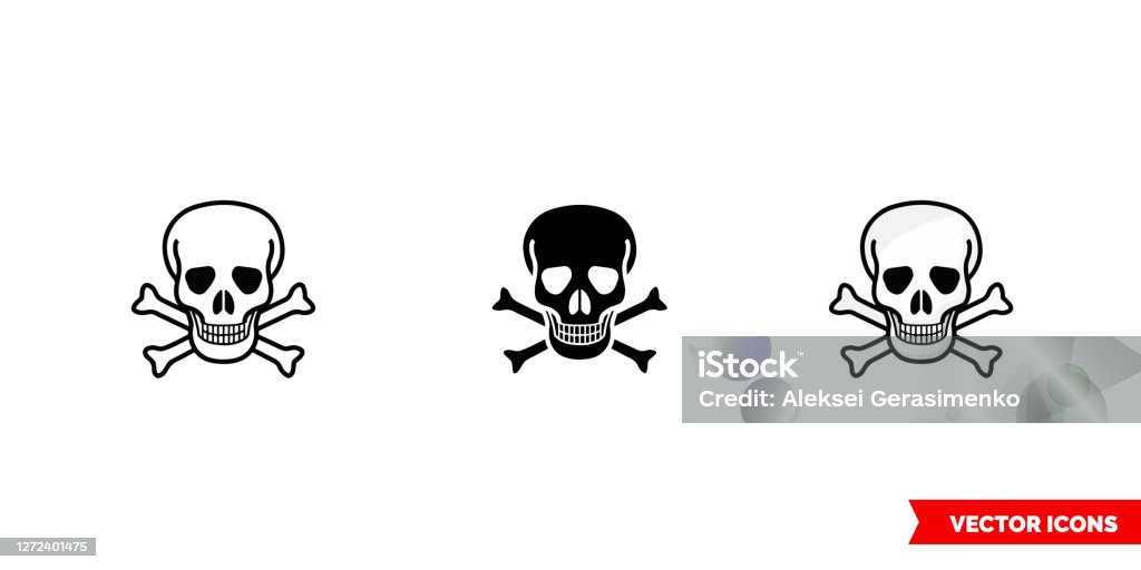 Horde symbol icon 3 types color black Royalty Free Vector