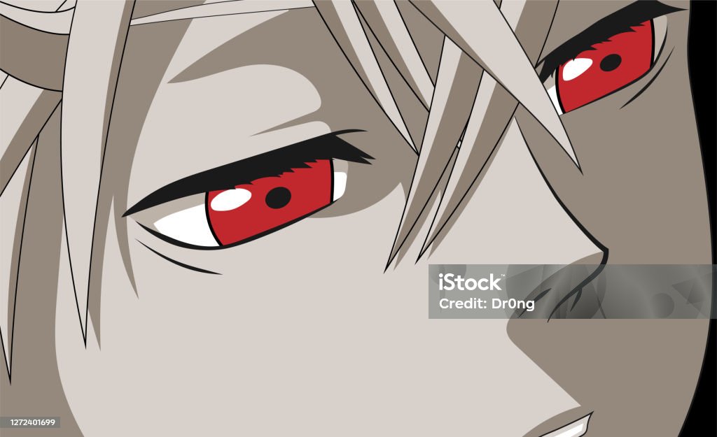 Ilustración de Cara De Anime Con Ojos Rojos De Dibujos Animados Ilustración Vectorial Para Anime Manga y más Vectores Libres de Derechos de Estilo manga - iStock Ilustración de Cara De Anime Con Ojos Rojos De Dibujos Animados Ilustración Vectorial Para Anime Manga y más Vectores Libres de Derechos de Estilo manga - iStock