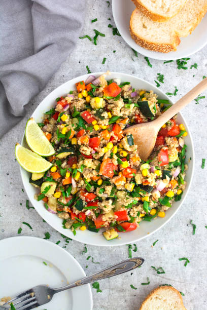 istock Vegan quinoa salad 1272405889