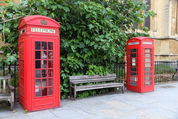 istock London phone booths 1272406918