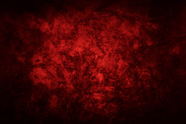 istock Dark red concrete grunge wall texture background. 1272407990