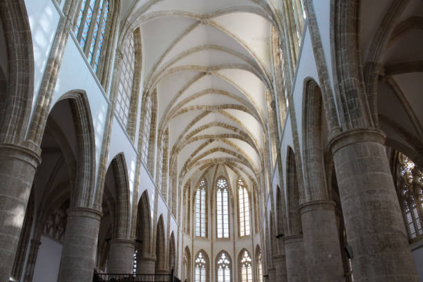 istock Inside the Lala Mustafa Pasha Mosque (former St. Nicholas Cathedral). Famagusta. Cyprus. 1272409323