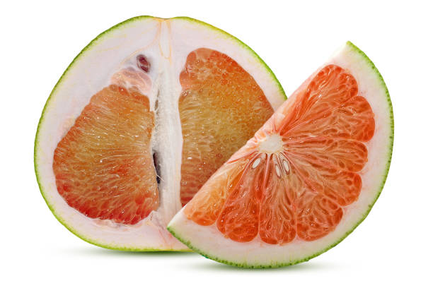 istock Pomelo or grapefriut isolated on white background 1272409398