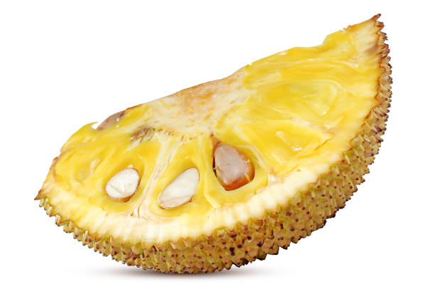 istock Sweet Jackfruit isolated on white background 1272409436