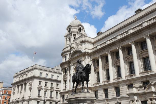 istock London UK - Whitehall 1272409811