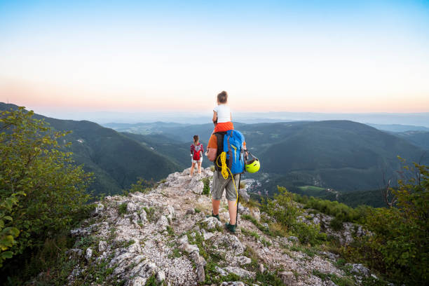 istock Family hiking 1272422453