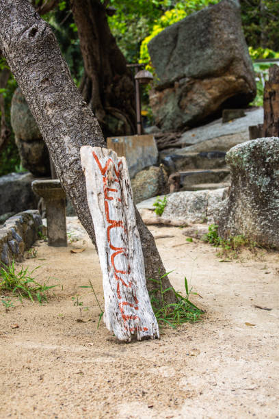 istock Wooden Welcome sign 1272430543