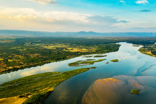istock Drone View over the Zambezi River, Zambia 1272434946