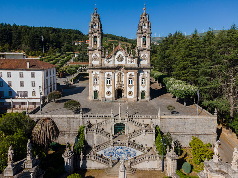 Sanctuary of Our Lady of Remedies in Lamego, Portugal