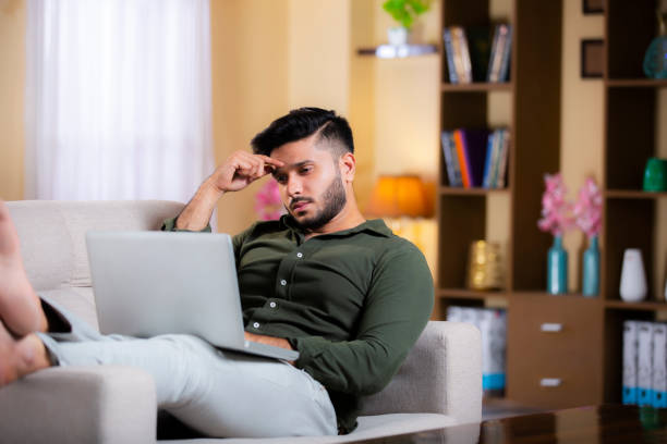 istock Young man at home - stock photo 1272440745