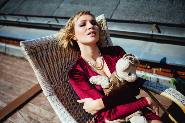 The Teddy with his mommy